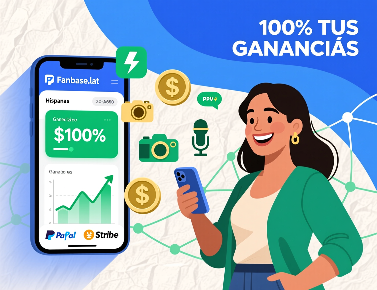 Cómo monetizar contenido exclusivo: estrategias probadas con plataformas como Fanbase.lat